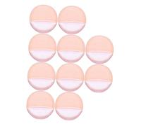 CALLARON 10pcs Soft Velour Makeup Powder Puff for Foundation Blusher and Concealer for Women Beauty Routine and Giving Special Occasions