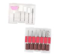CALLARON 11pcs Multi-function Nail Buffers Nail File Manicure Drill Bits for Salon Diy Home Use