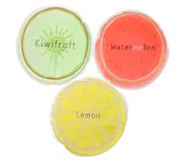 CALLARON 12pcs Adorable Fruit Reusable Gel Cold Compress Bags for Boys and Girls Portable Ice Therapy for Injuries Convenient Gel Ice Bags for Swelling Relief