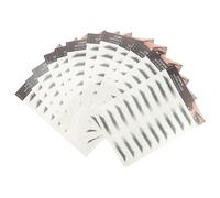 CALLARON 12pcs Eyebrow Stickers Fake Eyebrow Makeup Brow Sticker for Everyday Use and Special Occasions
