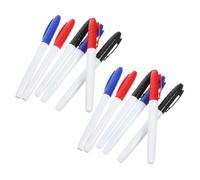 CALLARON 12pcs Fine Tip Whiteboard Markers Eraser, Plastic Dry Erase Pens for Office and Dynamic Lesson Plans, Erasable and Reusable Markers Suitable for Teachers and Professionals
