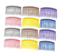 CALLARON 12pcs French Side Combs Detangle Hair Styling Hairdressing Comb Hair Clips for Women