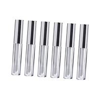 CALLARON 12PCS Lip Gloss Tubes Empty Lip Tube with Silver and Golden Electroplated Caps Thick Injection Molding Portable