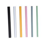 CALLARON 12pcs Nail Art Shaping Stick Metal Manicure Rods Curve Shaping Rod for Nail Art Tube Manicures French Tool Practice Model
