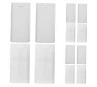 CALLARON 12pcs Refillable Cream Bottles and White Paste Body Containers, Empty Dispenser Tubes for Home Use, Travel-friendly Deodorant and Lotion Packaging