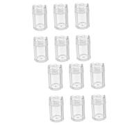 CALLARON 12pcs Refillable Powder Bottle Portable Loose Powder Container for Makeup Empty Bottles for Dusting Container