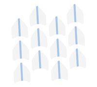 CALLARON 12pcs V-Shaped Thigh Pads, Invisible Elastic Sweat-Proof Leg Stickers for Sports and Outdoor Use, Soft Pressure-Relief Patches to Prevent Friction