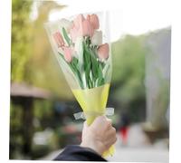 CALLARON 150pcs Versatile Floral Packaging Sleeves for Bouquets Weddings Graduations Birthdays DIY Friendly Disposable