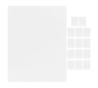 CALLARON 15pcs A4 Inkjet Printer Film Paper Waterproof Iron on Transfer Sheets for Light and Dark Fabrics Sublimation Sticker Paper for Office and Craft Use