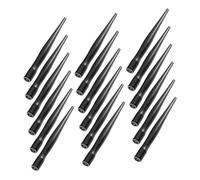 CALLARON 18pcs Black Plastic Dip Pen Holders for Calligraphy and Comic Artists, Lightweight Design Reducing Hand Fatigue with Smooth Line Control, for Schools and Studios