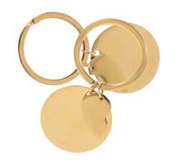 CALLARON 1set Aesthetic Blank Keychains for Engraving Heart-Shaped Pendant Keyring for and Personalization for Keys
