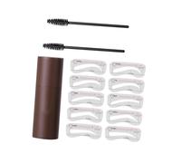 CALLARON 1Set Professional Eyebrow Shaping Kit of Brow Makeup Tools for Home Salon Use for Creating Natural Hairline Eyebrow Looks with Uniform Texture Deep