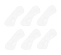 CALLARON 1set Self Adhesive Heel Cushion Pads Transparent Foot Care Grips for High Heels Shoes and More Comfortable Pu Material Easy to Apply No Residual Glue 3pair