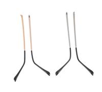 CALLARON 2 Pair Glasses Arm Replacement Kit Durable Eyewear Temple Accessories Gold Silver for Easy Repair and Enhanced Compatibility with Various Eyeglass Models