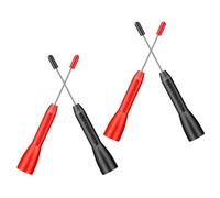 CALLARON 2 Pairs 2mm Multimeter Back Probe Kit Stainless Steel Needles Cat Ii 600v 10a Electrical Testing Leads for Automotive Diagnostics and Wire Inspection