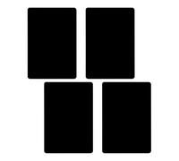 CALLARON 2 Pairs Small Heat Dissipation Silicone Laptop Wrist Rest Pads, Black Ergonomic Palm Support Cushions for Typing and Office Use