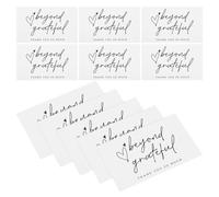 CALLARON 200pcs Thank You Cards Bulk Thank You Cards with Envelopes Simple White Design Thick Paper Comfortable Feel Easy to Write for Weddings and Holidays