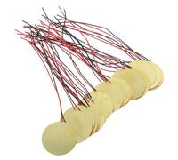 CALLARON 20pcs Highly Responsive Copper Piezo Buzzer for Acoustic Instruments and Wind Instruments Excellent Sound Effect for Music-making and Drum Accessories