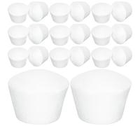 CALLARON 20pcs Medium Foam Cake Models DIY Craft Muffin Cupcake Practice Decorations for Wedding Party Supplies Small Cake Model Props