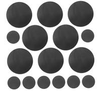 CALLARON 20pcs Self-adhesive Magnetic Discs for Makeup Palettes Strong Round Magnets with Adhesive Backing Magnetic Storage for DIY Eyeshadow Application and Cosmetic Organization