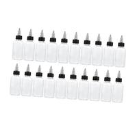 CALLARON 20pcs Tip-head Liquid Bottle Squeeze Oil Bottle Reusable Pigment Dispenser Airtight Oil Mister Spray for Cooking