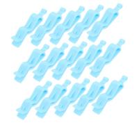 CALLARON 20pcs Trash Bag Clips Durable Plastic Garbage Bin Clamp for Easy Waste Management Smooth Edge Design for Home Hotel and Restaurant Use