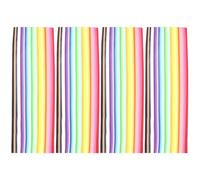 CALLARON 2160pcs Origami Paper Strips Star Folding Craft Paper Strips for Entertainment and Schools Material with Sharing Origami Artworks and Teachers