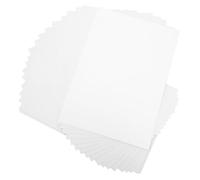 CALLARON 25 Sheets A4 Self Adhesive Photo Laminating Film Glossy PVC Laminator Sheets for Office and Photo Protection