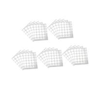 CALLARON 25 Sheets Eyelash Glue Stickers Round Aluminum Foil Lash Holder Pallet for Lash Extension Adhesive Precision Application Comfortable Non-irritating for Makeup Artists