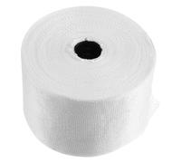 CALLARON 25m Heat-Resistant Fiberglass Tape High Temperature Insulation Heater Winding Tape Plain Weave Glass Fiber Cloth for Industrial Heat Preservation