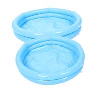 CALLARON 2pairs Blow up Foot Spa Bath Inflatable Pool Foot Bath Basin Pump Relaxing Soak for Camping Spa Home Random Color