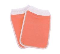 CALLARON 2Pcs Bath Mitts Exfoliating Shower Towels Plant Fiber Thickening Body Cleaning Gloves for Dirt Removal Lightweight Quick Dry Bathing Essentials
