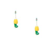 CALLARON 2pcs Cartoon Cleaning Brush Boy Girl Manual Boys and Girls Toothbrush Soft Toothbrushes Tongue Care Brush Training