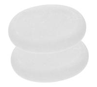 CALLARON 2pcs Essential Oil Enhanced Marble Spa Massage Stones Hot Cold Compress Set for Body Relaxation