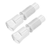 CALLARON 2pcs Floor Jack Return Valve Replacement Steel 2 Ton Silver Hand Lever Return for 2 Ton Hydraulic Horizontal Jack Automotive Repair Home DIY Projects Construction Sites