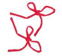 CALLARON 2pcs Gravity Headband Bowknot Hair Tie Made of Traditional Chinese Ribbon Material for Hanfu Cosplay Outfits Ancient Style Hair Accessories and Cultural Events