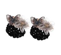 CALLARON 2pcs Hairnets for Women Hair Ballet Bun Hair Net for Girls Bun Holders for Women Professional Service