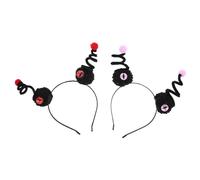 CALLARON 2pcs Halloween Headband Spooky Large Eyeball Hair Band for Party Costume Accessory Scary Eyes Hair Hoop Halloween Prop