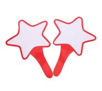 CALLARON 2pcs Handheld Dry Erase Scoreboards 20x28cm Erasable Whiteboards Voting Paddles for Coaches Referees Students Reusable Writable Boards for Sports Events