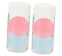 CALLARON 2pcs Lash Tweezer Cleaner for Eyelash Extensions, Quick-acting Tweezer Cleaning Solution, Eyelash Extension Supplies for Professional Lash Tools