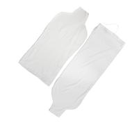 CALLARON 2pcs Mannequin Fabric Covers Set Black and White Thin Base Layer and Cotton Outerwear Slipcovers for Female Dress Form Display and Sewing Body Mannequin