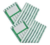 CALLARON 2Pcs Microfiber Mop Refills Compatible with Libman Flat Mop Pads, Washable Reusable Microfibre Cleaning Pads for Wet and Dry Floor Cleaning, Suitable for Hardwood and Tile Surfaces