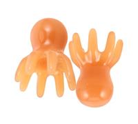 CALLARON 2pcs Octopus Eight Claw Head Massager Comb for Scalp Activation and Hair Care Exfoliating Guasha Scraping Comb for Full Head Acupressure Handheld Palm Self Massage Tool to Reduce
