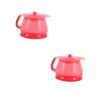 CALLARON 2pcs Portable Potty for Boys and Girls Unisex Chamber Pot Handle Bedside Urinal for Home Travel Car Pee Container Men