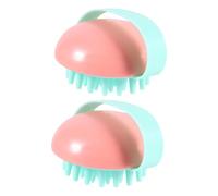 CALLARON 2pcs Silicone Body Bath Brush with Massage Scrubber Soft Exfoliation and Skin Care for Men and Women Portable Lightweight Design for Cleansing and Healthy Elastic Skin