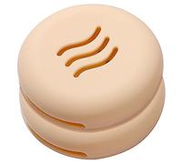 CALLARON 2pcs Silicone Makeup Sponge Holder Case Travel Beauty Organizer Side Zipper for Easy Access