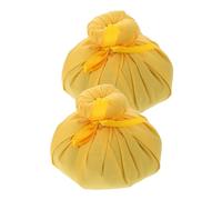 CALLARON 2Pcs Thai Herbal Massage Balls Wormwood Hot Compress Pouches for Eye and Face Care Portable Spa Herbal Compress Balls for Relaxation and Wellness
