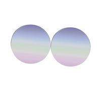 CALLARON 2PCS Ultra Thin Makeup Powder Cases with Built in Puff Portable Abs Loose Powder Storage Boxes for Travel No Leakage Flip Lid Compact Cosmetic Containers for Foundation