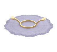 CALLARON 2pcs Wax Seal Stamp Kit with Metal Mold Ring and Silicone Sealing Mat Pad, Round Wax Seal Mold Set for Crafting, Letter Sealing, and Wedding Invitations Assorted Style