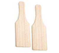 CALLARON 2pcs Wooden Clay Sculpting Tool Set with Pottery Clay Board for Handmade Ceramic Modeling and Carving, Natural Wood Pottery Accessories for Art Craft Home and Studio Use